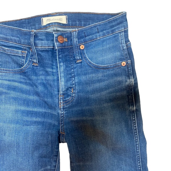Madewell High Rise Distressed Jeans - Picture 2 of 4